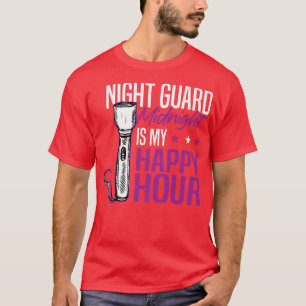 Camiseta Guardia NocturnaMedianoche es mi Hora FelizOficina