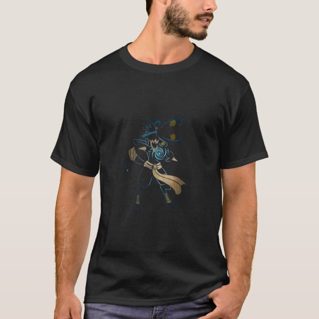 Camiseta Guardián Aura: Lucario desatado (Anverso)