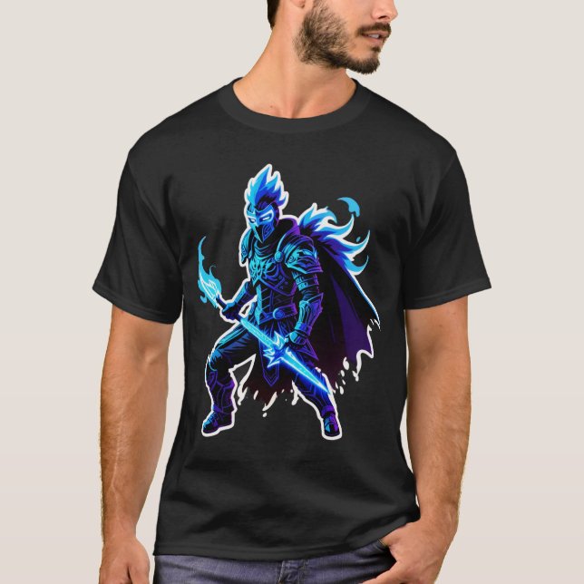 Camiseta Guardián de la Llama Azur (Anverso)