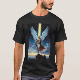 Camiseta Guardián de la Puerta Celestial Arcángel Miguel