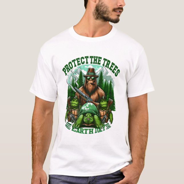 Camiseta Guardián de las tortugas (Anverso)