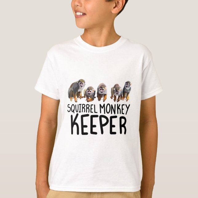 Camiseta Guardián de monos de ardilla (Anverso)
