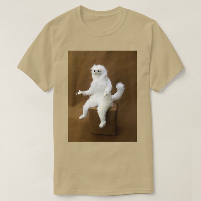 Camiseta Guardián de sala de gato persa (Diseño del anverso)