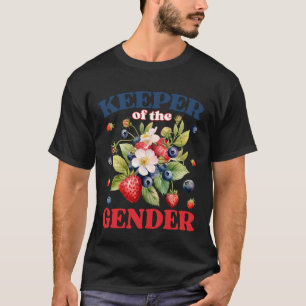 Camiseta Guardián del bebé de revelación de género rosa dul