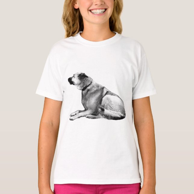 Camiseta Guardián iluminado lateralmente (Anverso)