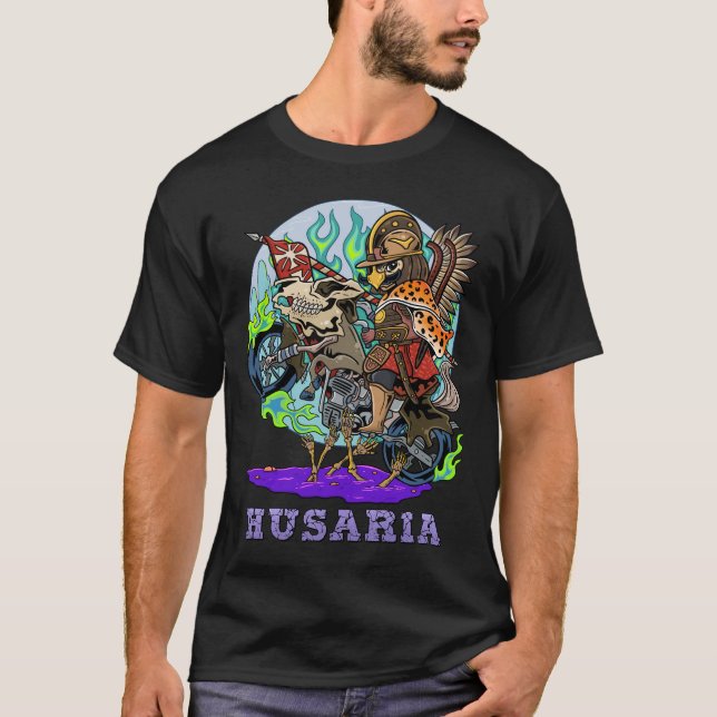 Camiseta Guardianes brillantes de la gloria: Hussa alada pu (Anverso)