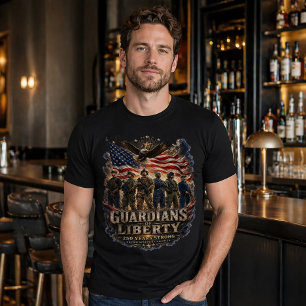 Camiseta Guardianes de la Libertad América 250 Tributo Mili