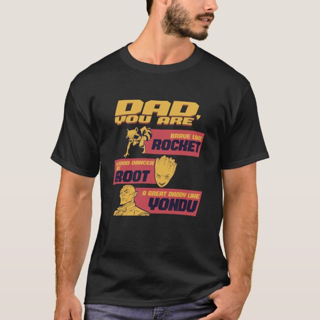 Camiseta Guardianes De La Maravilla Del Padre Yondu Del Coh (Anverso)