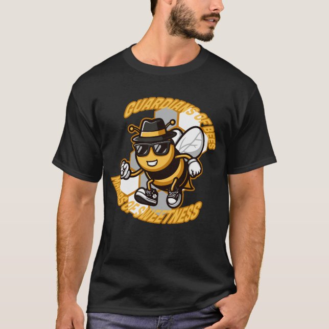 Camiseta guardianes de las abejas - apicultores (Anverso)
