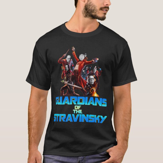 Camiseta Guardianes de Stravinsky (Anverso)