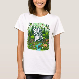 Camiseta Guardianes del bosque: Salven nuestros árboles