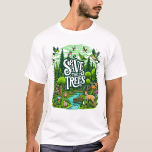 Camiseta Guardianes del bosque: Salven nuestros árboles