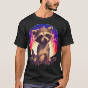 Camiseta Guardianes del Galaxy Volume 3 Baby Rocket Racco
