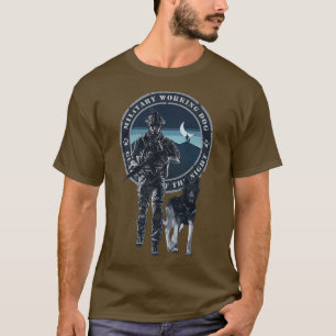 Camiseta Guardianes del perro de trabajo militar y del cont