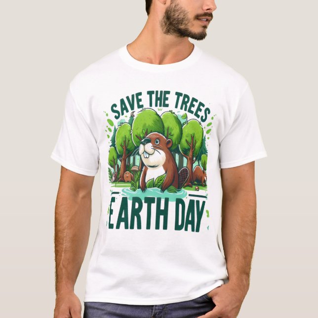 Camiseta Guardianes del planeta verde (Anverso)