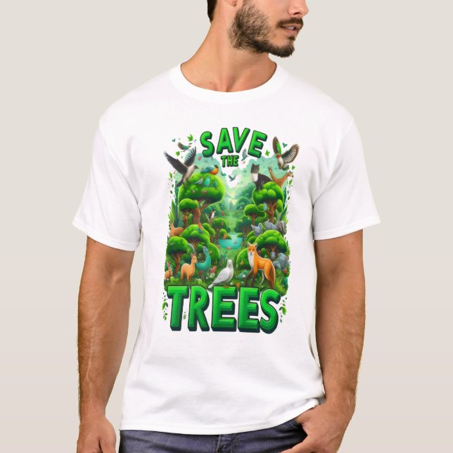 Camiseta Guardianes del reino verde (Anverso)