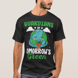 Camiseta Guardianes Del Verde Del Mañana Salvan El Planeta