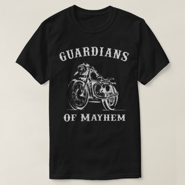 Camiseta Guardians Of Mayhem Zip  (Diseño del anverso)