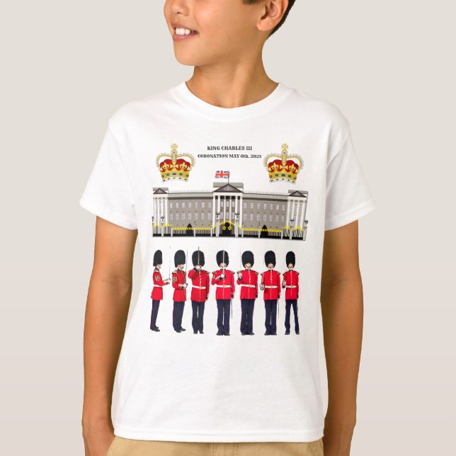 Camiseta Guardias granadinos en niños de coronación de desf (Anverso)