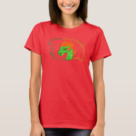 Camiseta Guarida del dragón de fuego