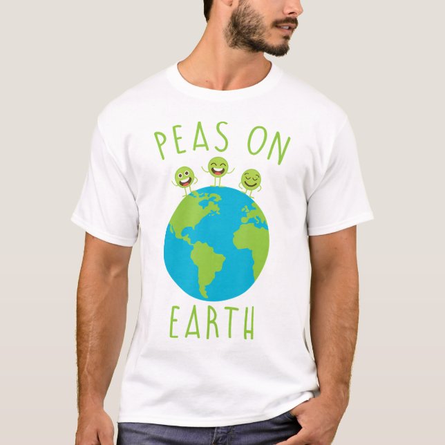 Camiseta Guaridas graciosas de camisas en la tierra atan a  (Anverso)