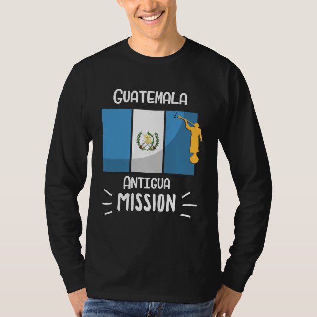 Camiseta Guatemala Antigua Mormon LDS Mission Missionary (Anverso)