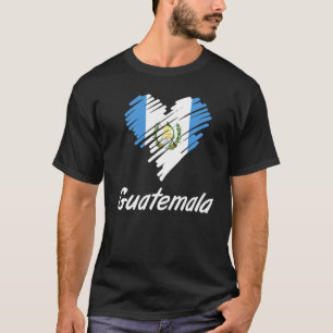 Camiseta Guatemala Bandera Orgullosa Hispano Guatemala Vint