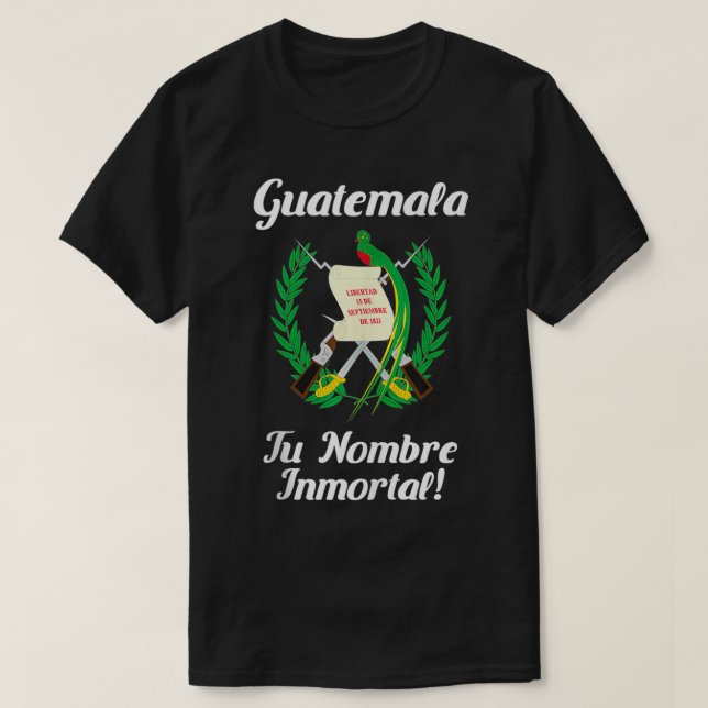 Camiseta Guatemala Chapin Quetzal Guate Women Antigua Tikal (Diseño del anverso)