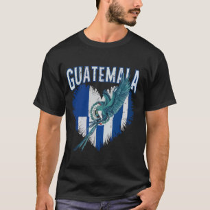 Camiseta Guatemala Orgullosa Gua Nacional de Aves Quetzal