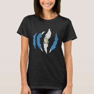 Camiseta Guatemala Orgulloso Hispano Bandera Guate Guatemal