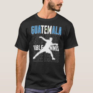 Camiseta Guatemala Ping Pong Tablero Guatemalteco