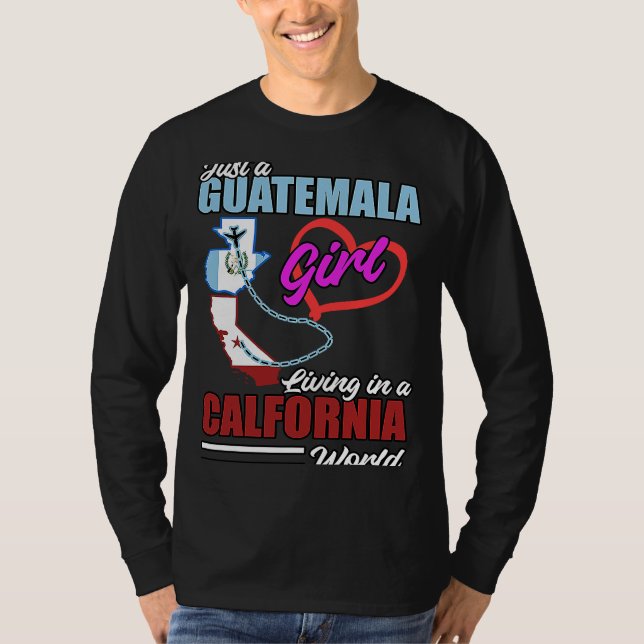 Camiseta Guatemala Proud Hispanic Guate Flag Guatemalan Cha (Anverso)