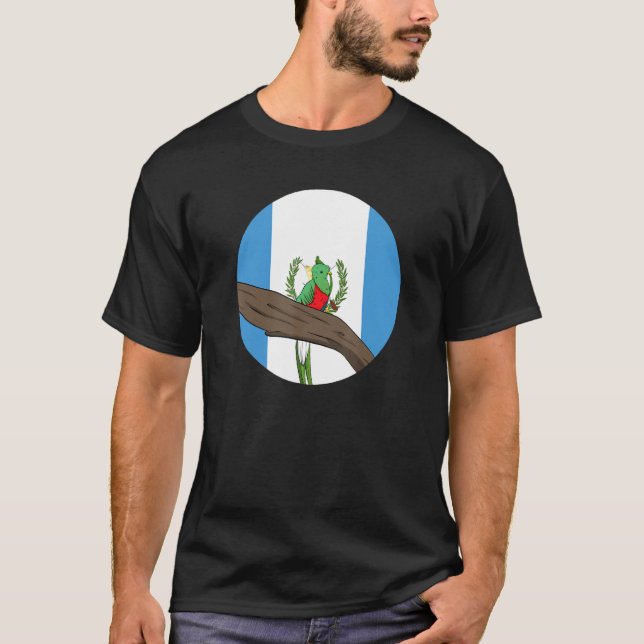 Camiseta Guatemala Proud Hispanic Quetzal National Bird Gua (Anverso)
