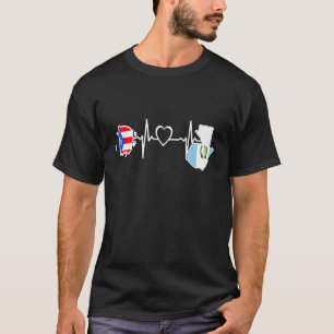 Camiseta Guatemala Puerto Rico Bandera Guatemalteco Puertor