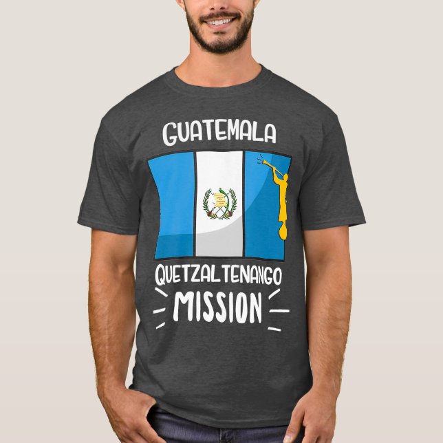 Camiseta Guatemala Quetzaltenango Mormon LDS Mission Gift (Anverso)