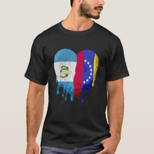 Camiseta Guatemala Venezuela Bandera Ciudadana del Corazón 
