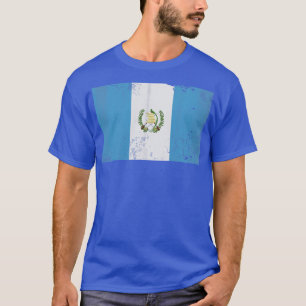 Camiseta Guatemala Vintage Flag Retro Fade
