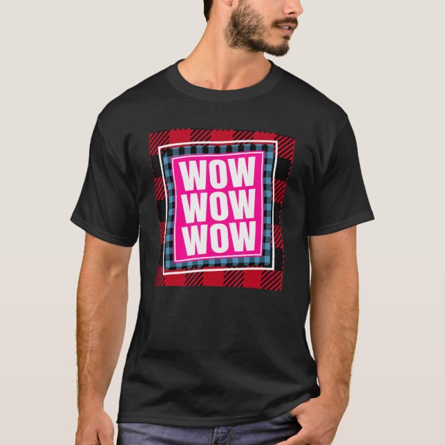 Camiseta Guau Free Day Red Planteada (Anverso)