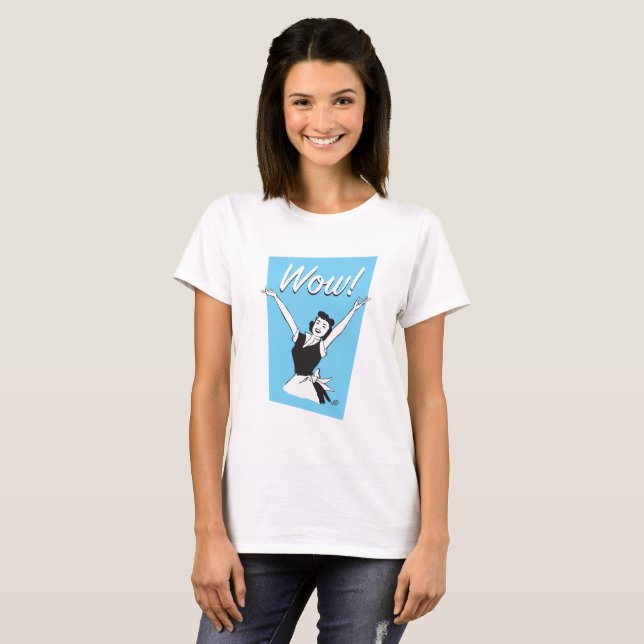 Camiseta ¡Guau! mujer (Anverso completo)