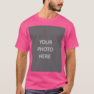 Camiseta Guau Pink Añadir tu foto