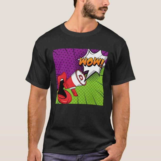 Camiseta Guau pop (Anverso)