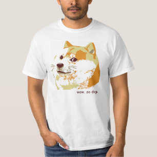 Camiseta Guau. Tal camiseta. Tan dux del shibe