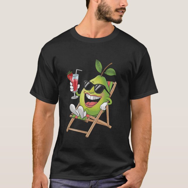 Camiseta Guava de frutas relajantes (Anverso)