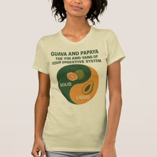 Camiseta Guava y Papaya: El Yin y el Yang de la digestión