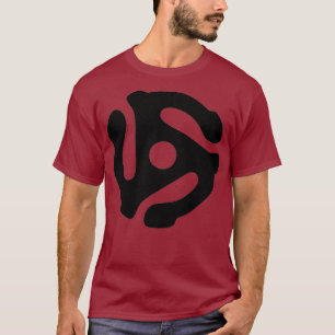 Camiseta Guay 45 RPM Adaptador Spider Record DJ Turntable