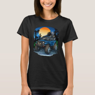 Camiseta Guay 4x4 4x4 4Wheel SUV Off road All Wheel Drive