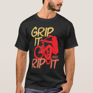 Camiseta Guay Agarra Bmx Y Rip It Bmx Montando Bmx Bike Bm
