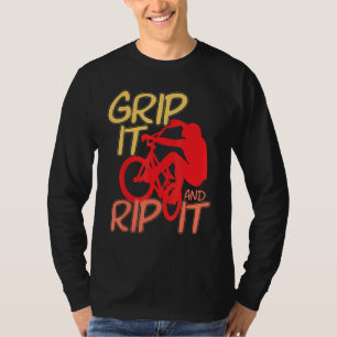 Camiseta Guay Agarra Bmx Y Rip It Bmx Montando Bmx Bike Bm