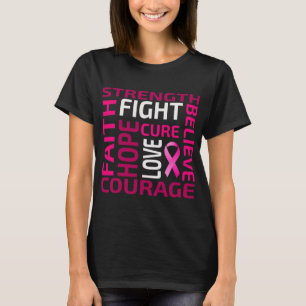 Camiseta Guay Agradable Concienciación Sobre El Cáncer De M