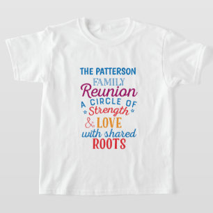 Camiseta Guay agregar Reunificación de raíces de amor de fo